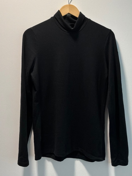 Icebreaker Tops - Icebreaker Merino 260 Tech Turtleneck Base Layer Top Black Women’s L